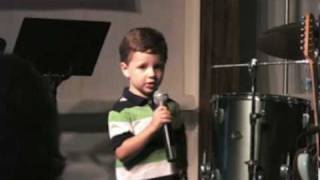 Amazing 3 Year Old Gospel Singer  Alex Forbush Be Like Jesusmpg [upl. by Ofilia347]