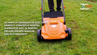 Scarificatoraerator gazon electric RURIS RXE888 [upl. by Hodgson]