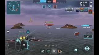 World of Warships Blitz  Tier 6 Australian Navy Cruiser Perth 06 [upl. by Edlun]