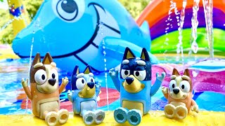 Bluey toys splash pad [upl. by Eseret]