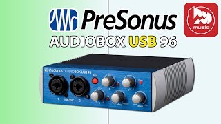 Обновленная звуковая карта PRESONUS AUDIOBOX USB 96 [upl. by Neom]