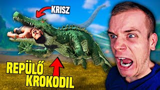 BEMEGYÜNK A DÍNÓK MOCSARÁBA 🐊  ARK Survival Ascended 10 [upl. by Ardyce902]