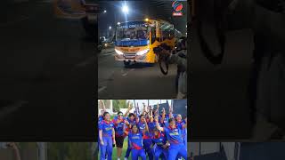 Nepal U19 Womens Team Receives Grand Welcome After Qualifying for U19 Womens T20 World Cup [upl. by Ennaeiluj927]