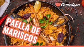 Cómo hacer paella de marisco fácil PASO A PASO  Comedera [upl. by Wall]