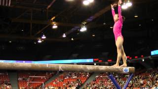 Katelyn Ohashi  Beam  2012 US Secret Classic [upl. by Klenk]