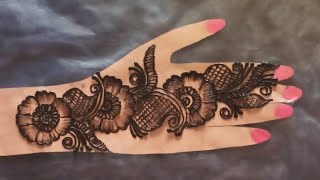 mehandi design lagana sikhaye mehandi design BEL shaadi Mein mehandi lagaen [upl. by Eyaj]