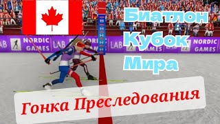 Биатлон Кубок Мира Кэнмор Пасьют NGL Biathlon [upl. by Schnell]