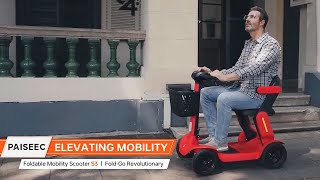 Introducing the Paiseec Mobility Scooter S3 [upl. by Artenahs]