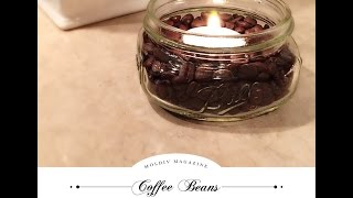 How to Create a Wonderful Scent for your home Using Coffee Beans amp Tea Lights [upl. by Anitaf105]