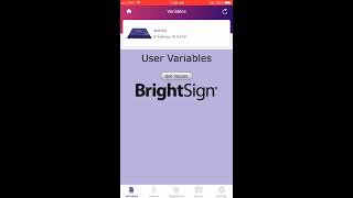 BrightSign Training 441 BrightSign App iOS Overview [upl. by Sivle18]