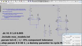 Design and comparison of Cascode and Simple current mirror in LTSPICE 2 [upl. by Corbett]