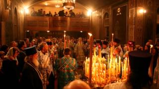 Great Doxology  Chesnokov  Znamenny Chant  Slavonic [upl. by Annovoj578]