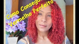 Como consegui meu Vermelho Perfeito com Amend 06 [upl. by Annaoi]