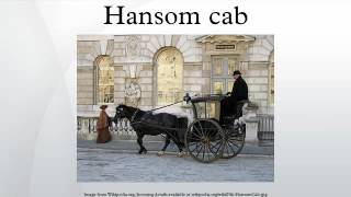 Hansom cab [upl. by Muns]