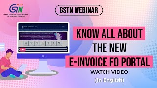 Want to Know all about the New eInvoice FO Portal Watch video in English [upl. by Artnoed]