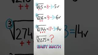 Easy Math ✅ How to Solve Fractions ↩️ fractions fractiontricks trytosolve easymath maths math [upl. by Akli]