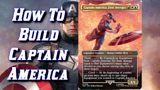 How To Build Captain America magicthegathering edh avengers [upl. by Persse56]