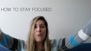 6 Tips for Staying Focused in Studio  Tips  Tricks [upl. by Enoed822]