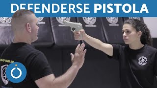 Cómo defenderse de AMENAZA DE PISTOLA  Técnicas KRAV MAGA [upl. by Ro]