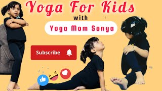 Yoga For Kids Tiny Yogi Big Moves Yoga Poses Fun amp Fitness for Kids [upl. by Lockhart]