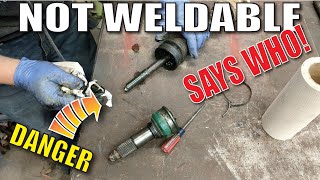 Broken CV Axle Shaft WELD IT  DID IT HOLD UP [upl. by Reggy]