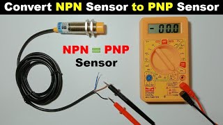 How to Convert NPN Sensor to PNP Sensor  Electrical wiring Trick TheElectricalGuy [upl. by Aneez]