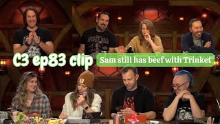 Sam still has beef with Trinket  Critical Role  Bells Hells ep 83 [upl. by Autrey]