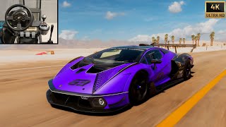 1579 HP Lamborghini Essenza SCV12  Forza Horizon 5  Thrustmaster T300 [upl. by Seiter]