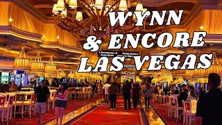 Wynn amp Encore Las Vegas Strip Luxury Resort Walkthrough on a Thursday Night [upl. by Quentin]