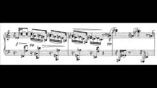 Schoenberg  Three Piano Pieces No 1 with sheet music [upl. by Uyr]