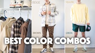 5 Best Clothing Color Combinations for Mens Outfits [upl. by Nwahsem]