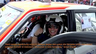 SEMARANG SPRINT RALLY KEREN [upl. by Serolod968]