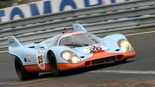 Compilation Le Mans Classic  spin crash onboard Part 3 [upl. by Nnairam]