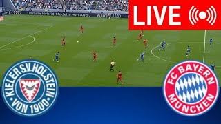 🔴LIVE Holstein Kiel gegen Bayern München  Bundesliga 202425  PES 21 Simulation [upl. by Wandis759]