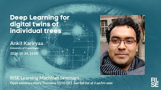 RISE Learning Machines Seminars Oct 24 Ankit Kariryaa University of Copenhagen [upl. by Goulder204]