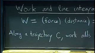 Lec 19 Vector fields and line integrals in the plane  MIT 1802 Multivariable Calculus Fall 2007 [upl. by Hobey]