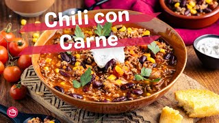 Chili con Carne in nur 40 Minuten 🌶️ REZEPT  eatde [upl. by Elehcin30]