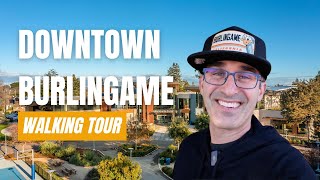 Downtown Burlingame CA Walking Tour  SEE What Its Like To Live In Burlingame CA  Shops amp More [upl. by Wiersma229]