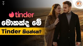 මොකක්ද මේ Tinder  Tinder Case Study in Sinhala  Tinder in Sinhala  Tinder App Sinhala [upl. by Llovera]