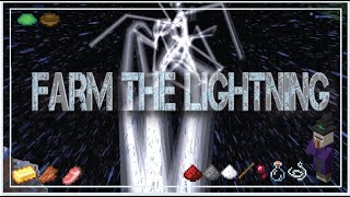 Lightning Based Minecraft Farms  Overworld Gold Farm Swampless Witch Farm and Bowls [upl. by Otineb]