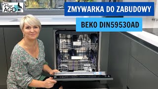 Zmywarka do zabudowy Beko DIN59530AD [upl. by Lekzehcey397]