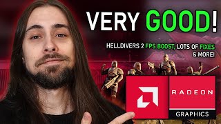 AMD Adrenalin 2441 Drivers  FPS Boost in Helldivers 2 LOTS of FIXES amp More [upl. by Avigdor]