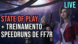 State of Play 20h sobre FF7 Rebirth  Treinando Speedruns de Final Fantasy 7 Remake [upl. by Tella]