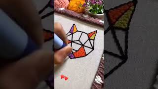 Needle art needlework satisfyingvideo [upl. by Nemra69]