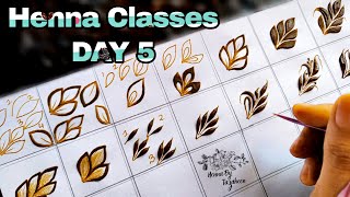 Tazaheen Henna Classes Day 5 Learn Detailed Henna with Tazaheen Henna Classes 2023 [upl. by Bounds]