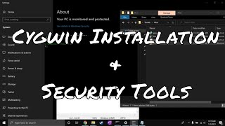 Cygwin Installation [upl. by Stark]