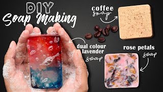 DIY Soap Making Tutorial  Melt amp Pour  Hand Made Soap at Home [upl. by Ita]