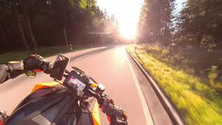 Sylvensteinspeicher mit der KTM 1290 Super Duke R 30  2021 SC Project 4K Insta360 [upl. by Oliver738]