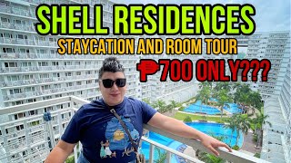 SHELL RESIDENCES PASAY STAYCATION ROOM TOUR [upl. by Mamoun]