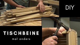 Tischbeine selber bauen ABER doch nicht SODIY Table legs [upl. by Ymij]